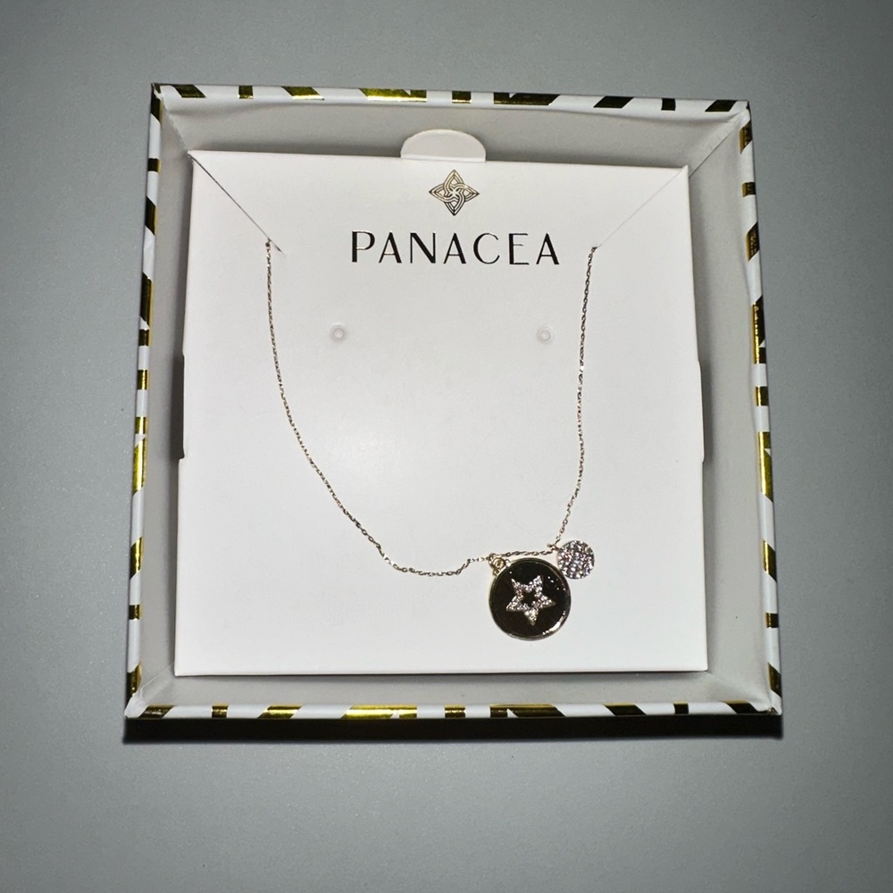Panacea Gold Necklace Star